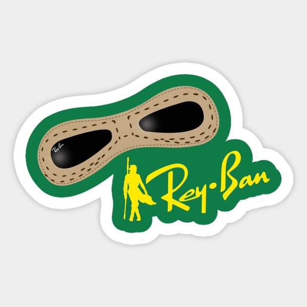 Rey-Ban Sticker by tumblingsaber